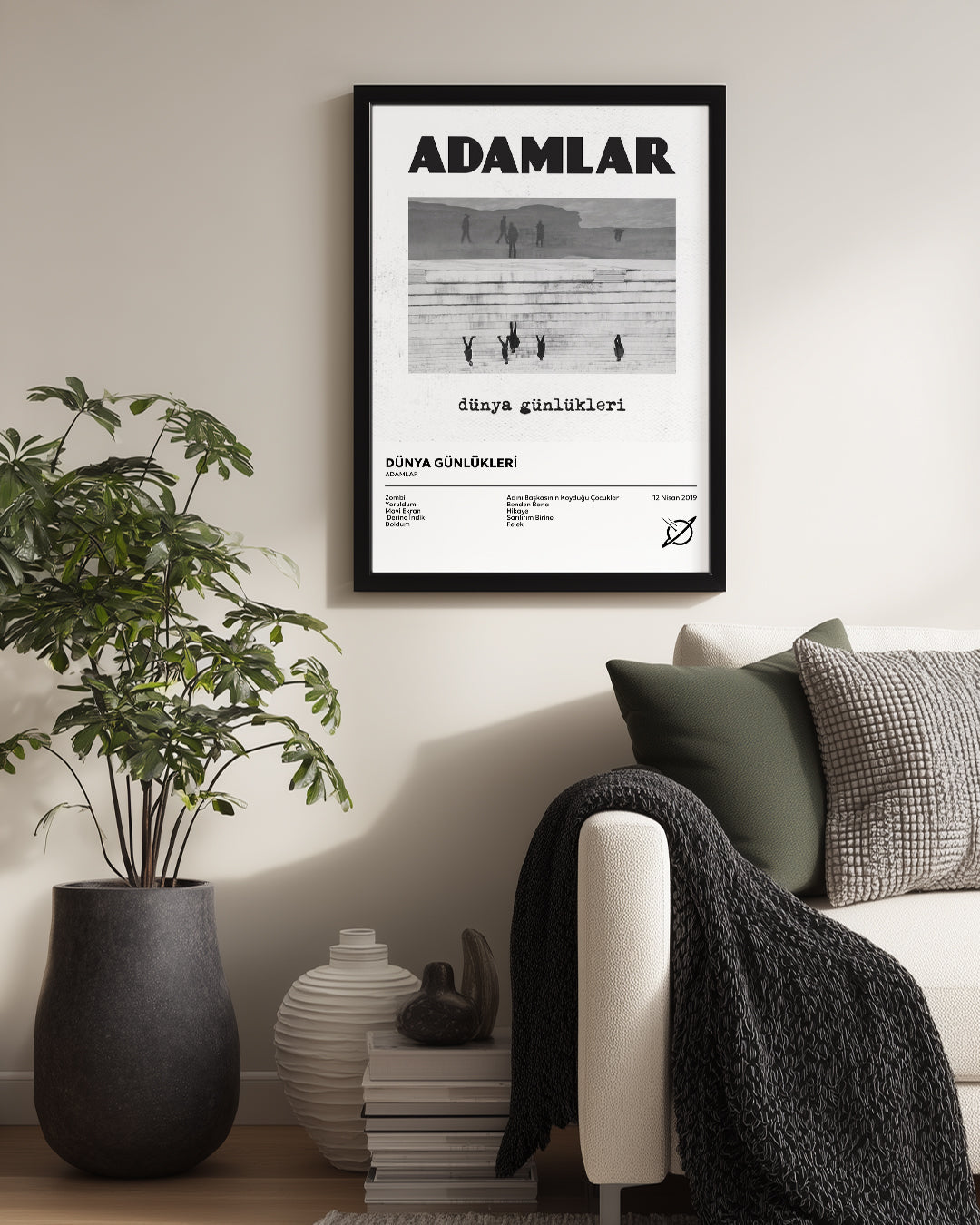 Dünya Günlükleri - Adamlar Poster Tablosu