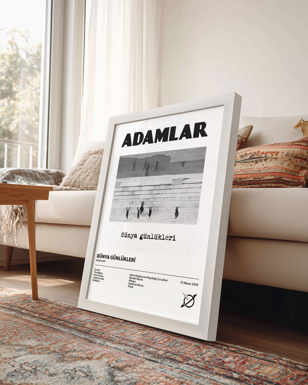 Dünya Günlükleri - Adamlar Poster Tablosu