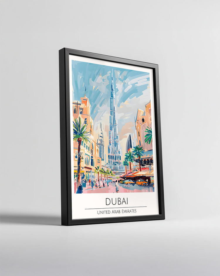 Dubai Birleşik Arap Emirlikleri Poster Tablosu