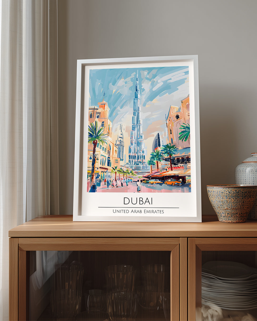 Dubai Birleşik Arap Emirlikleri Poster Tablosu