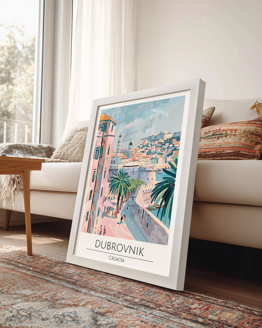 Dubrovnik Hırvatistan Poster Tablosu