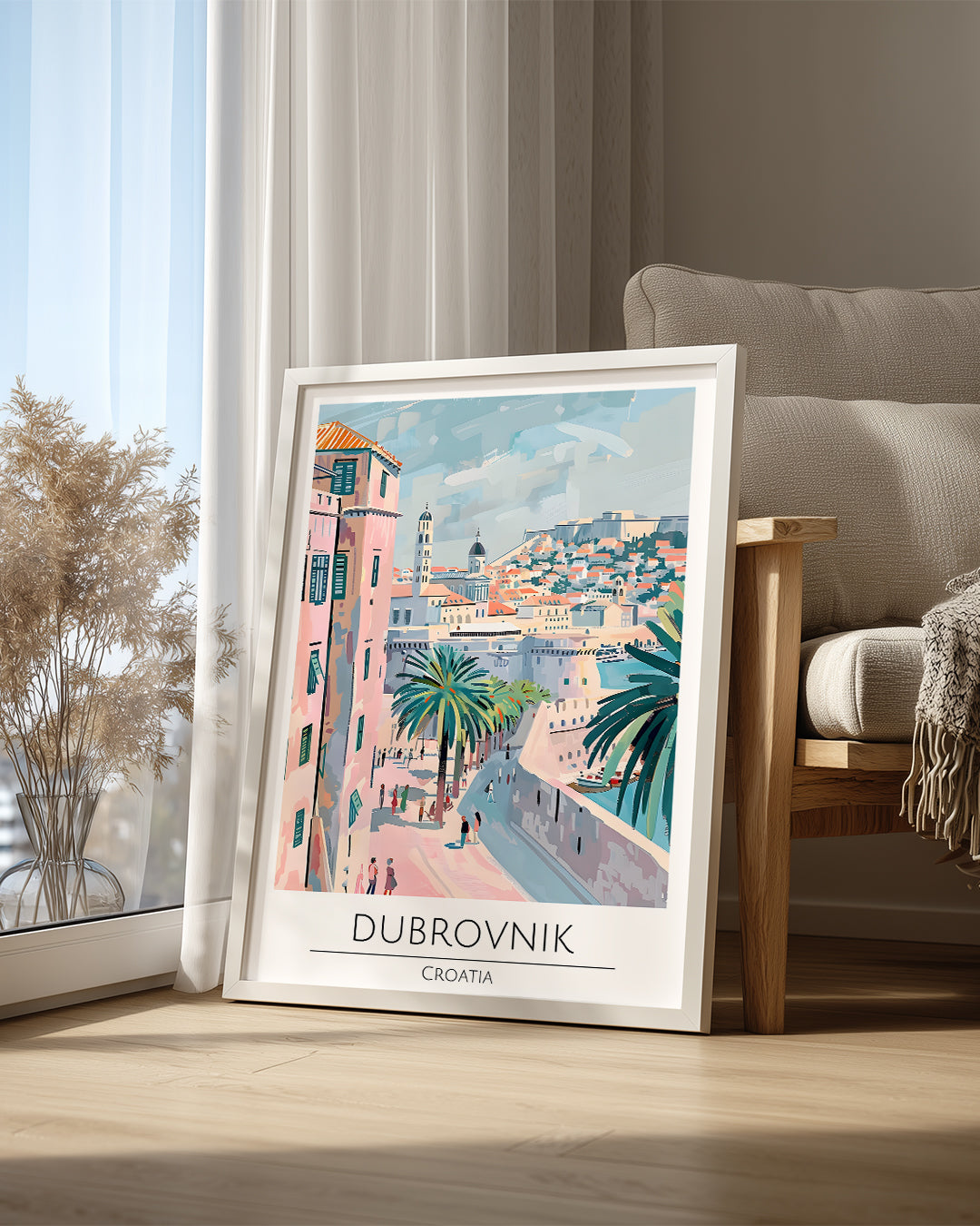 Dubrovnik Hırvatistan Poster Tablosu