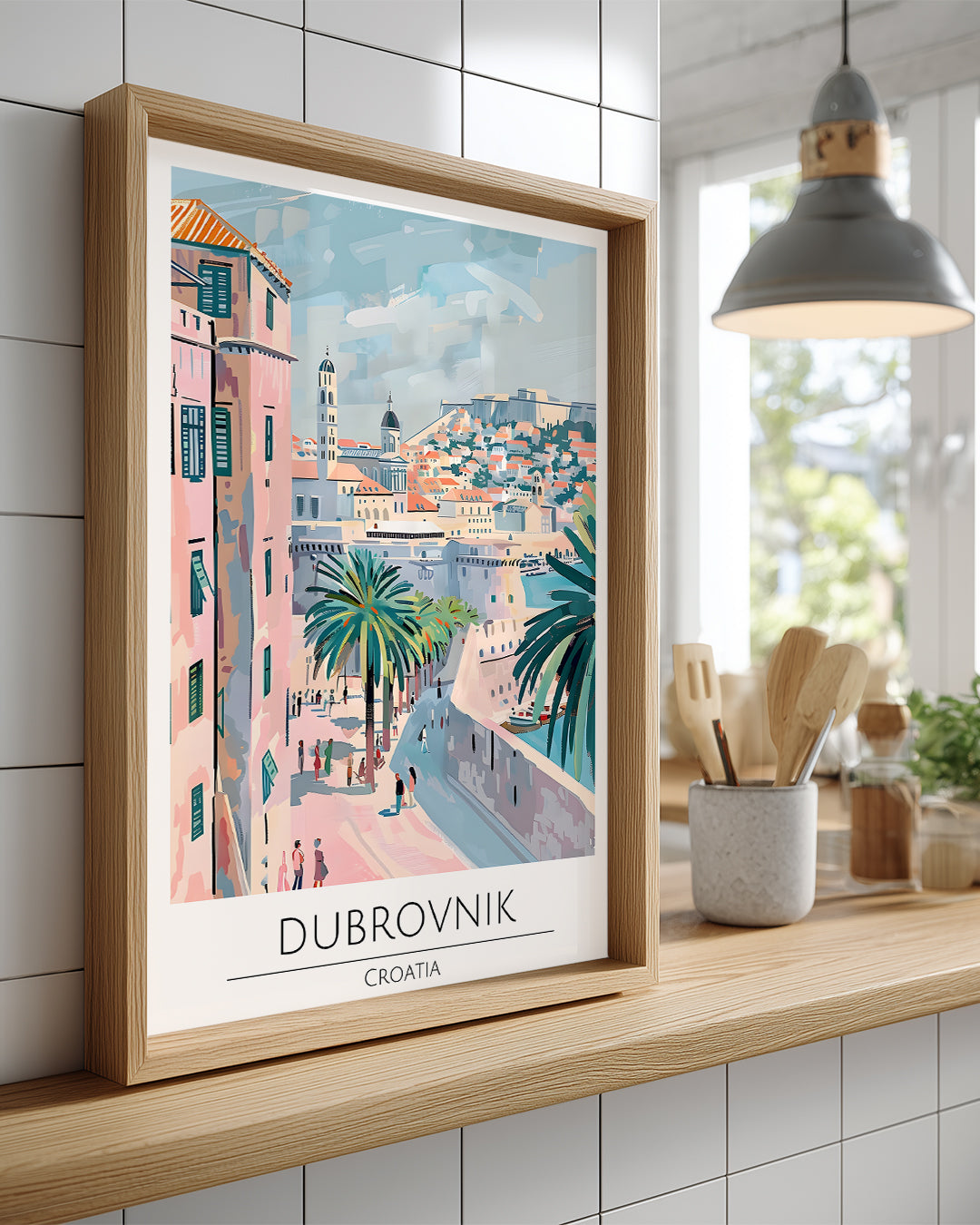 Dubrovnik Hırvatistan Poster Tablosu