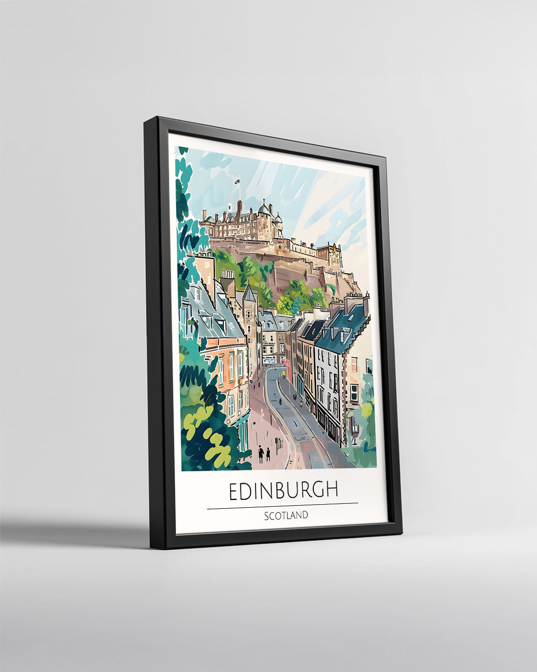 Edinburgh İskoçya Poster Tablosu