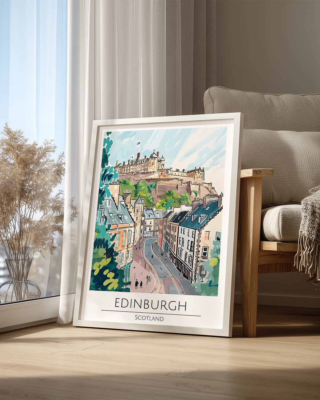 Edinburgh İskoçya Poster Tablosu