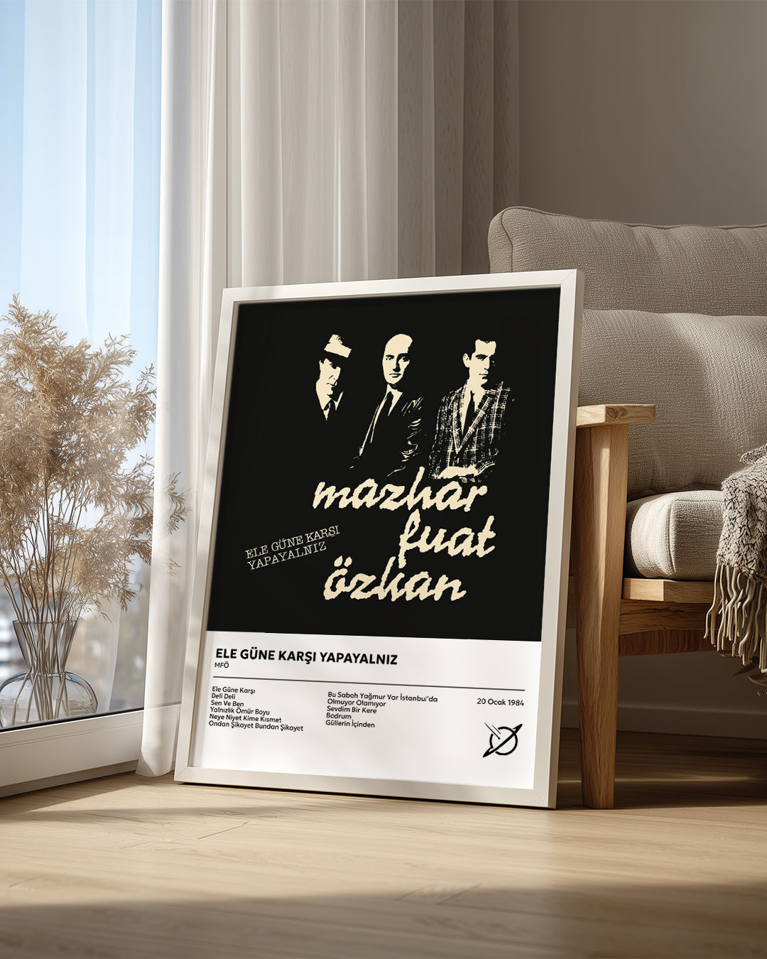 Ele Güne Karşı Yapayalnız - MFÖ Poster Tablosu