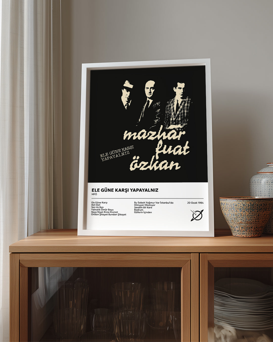 Ele Güne Karşı Yapayalnız - MFÖ Poster Tablosu