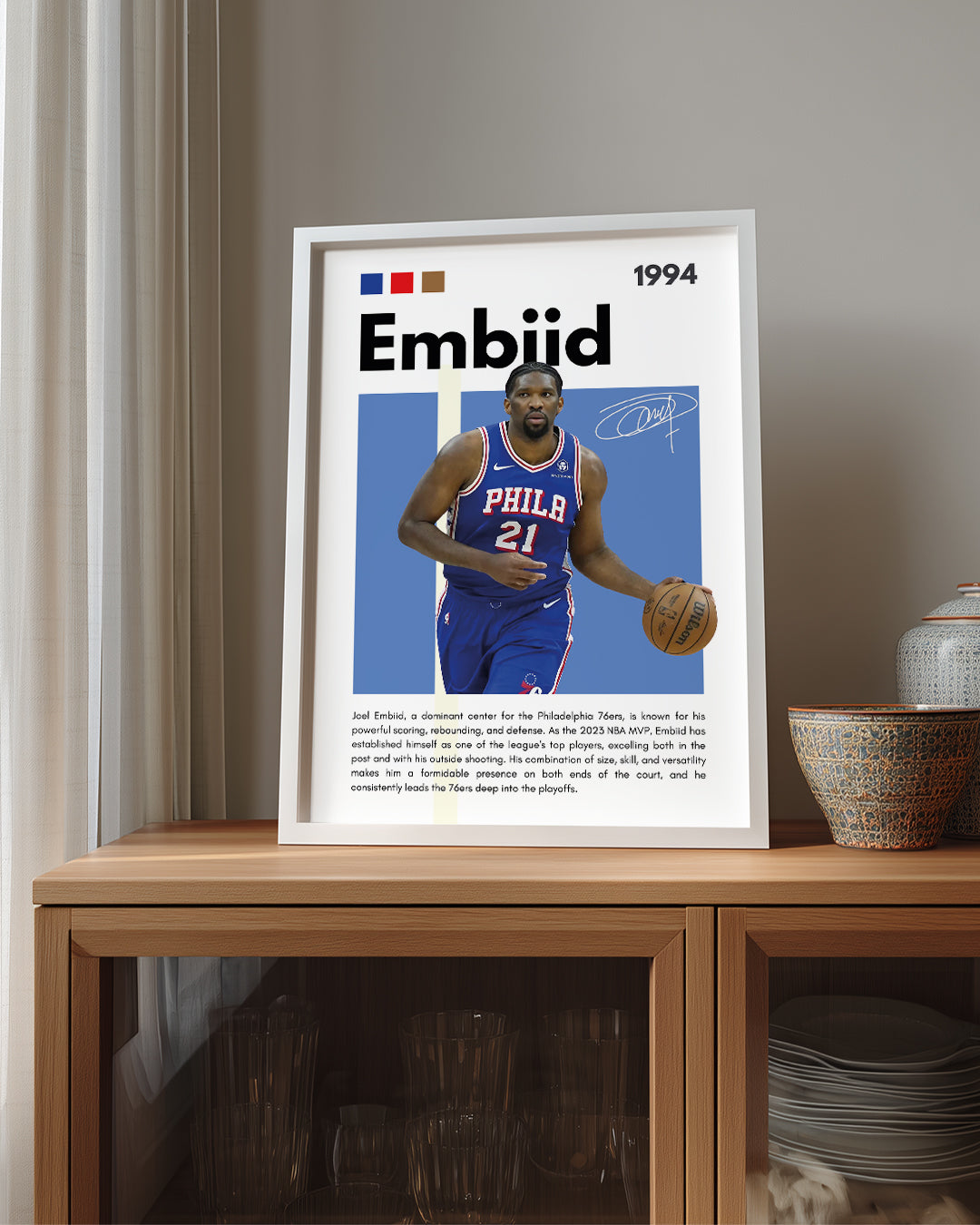 Embiid 1994 Poster Tablosu