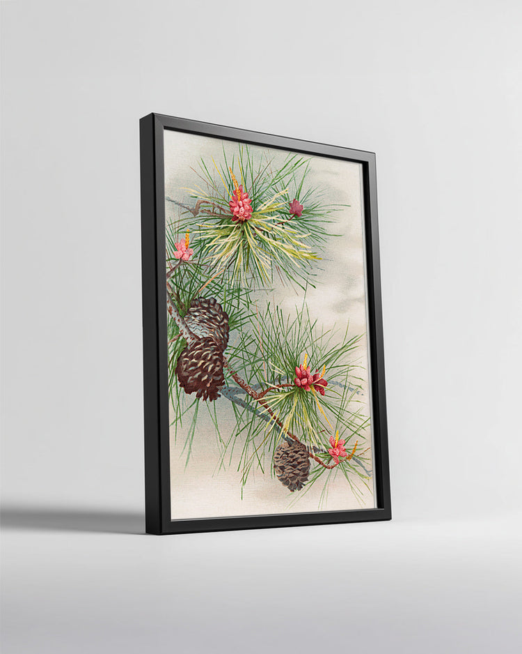 Enchanted Night Forest Poster Tablosu