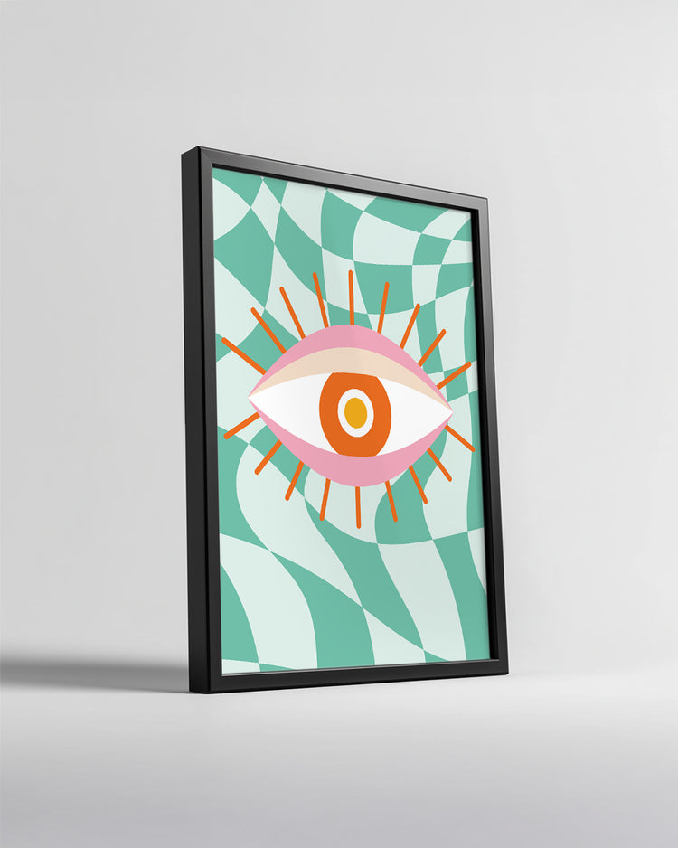 Evil Eye Poster Tablosu