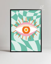 Evil Eye Poster Tablosu