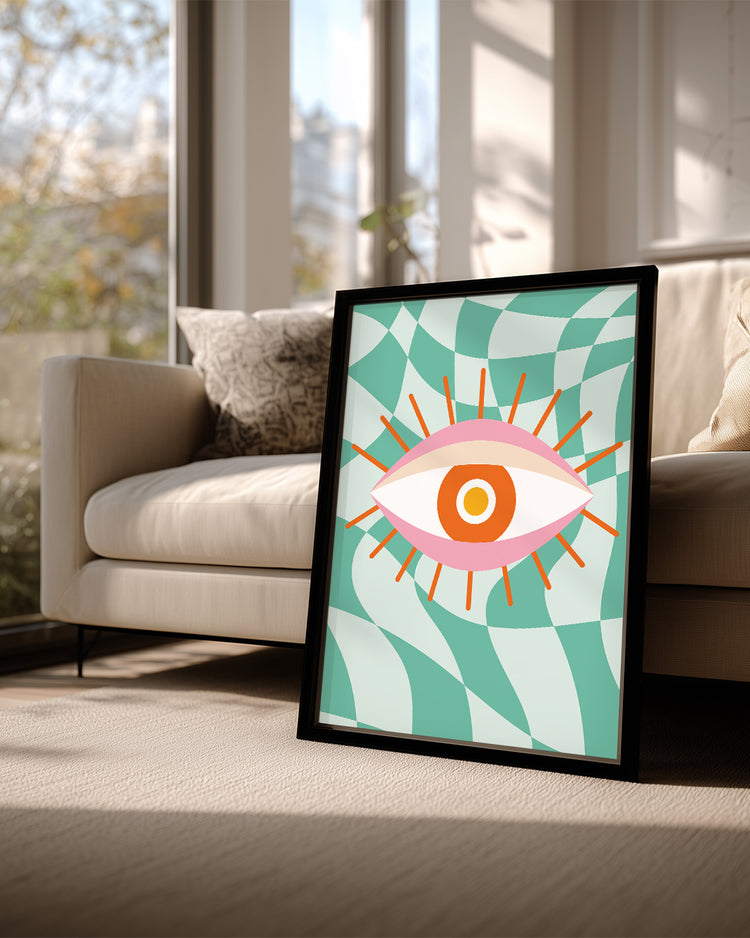 Evil Eye Poster Tablosu