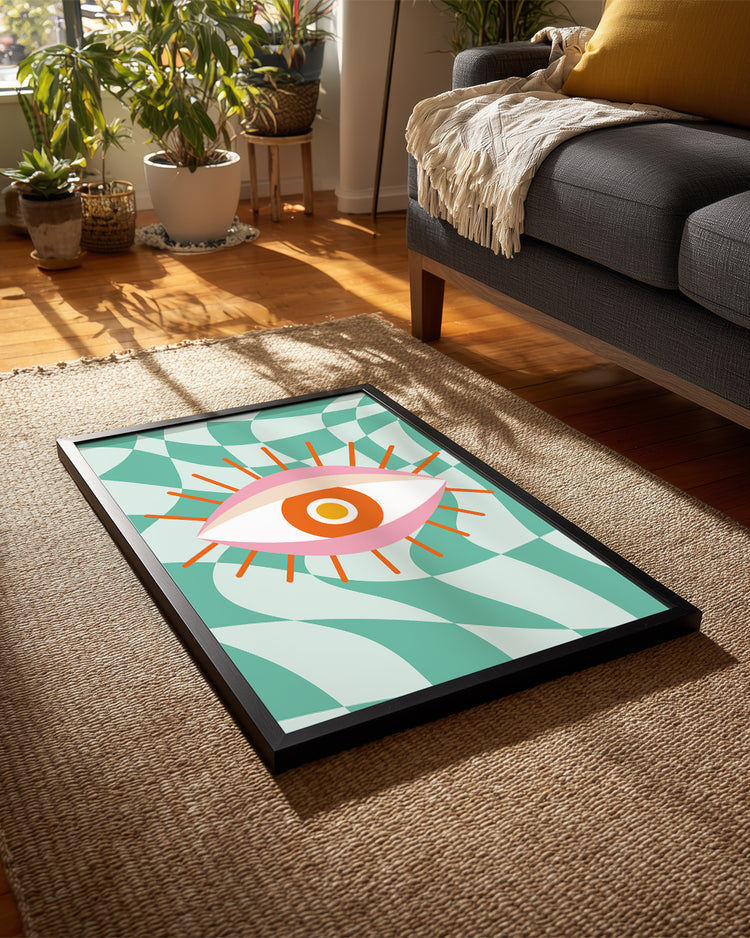 Evil Eye Poster Tablosu