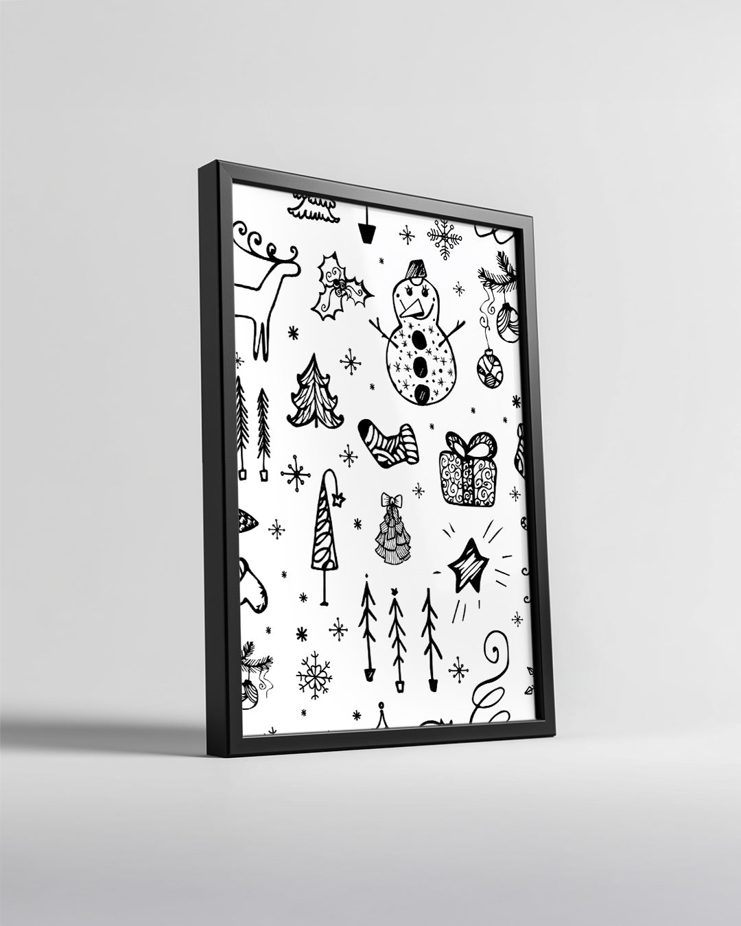 Fantasy Winter Stars Poster Tablosu