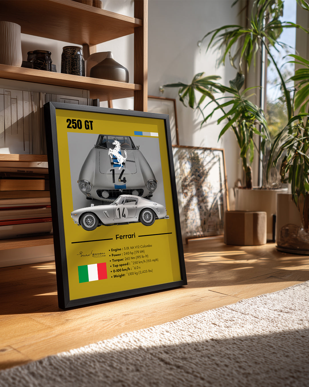 Ferrari 250 Poster Tablosu