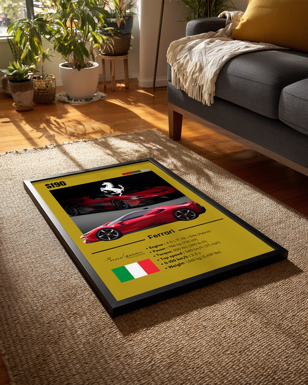 Ferrari 499p Poster Tablosu
