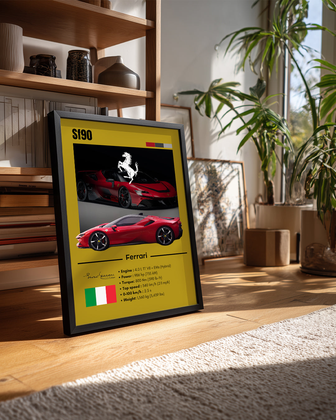 Ferrari 499p Poster Tablosu