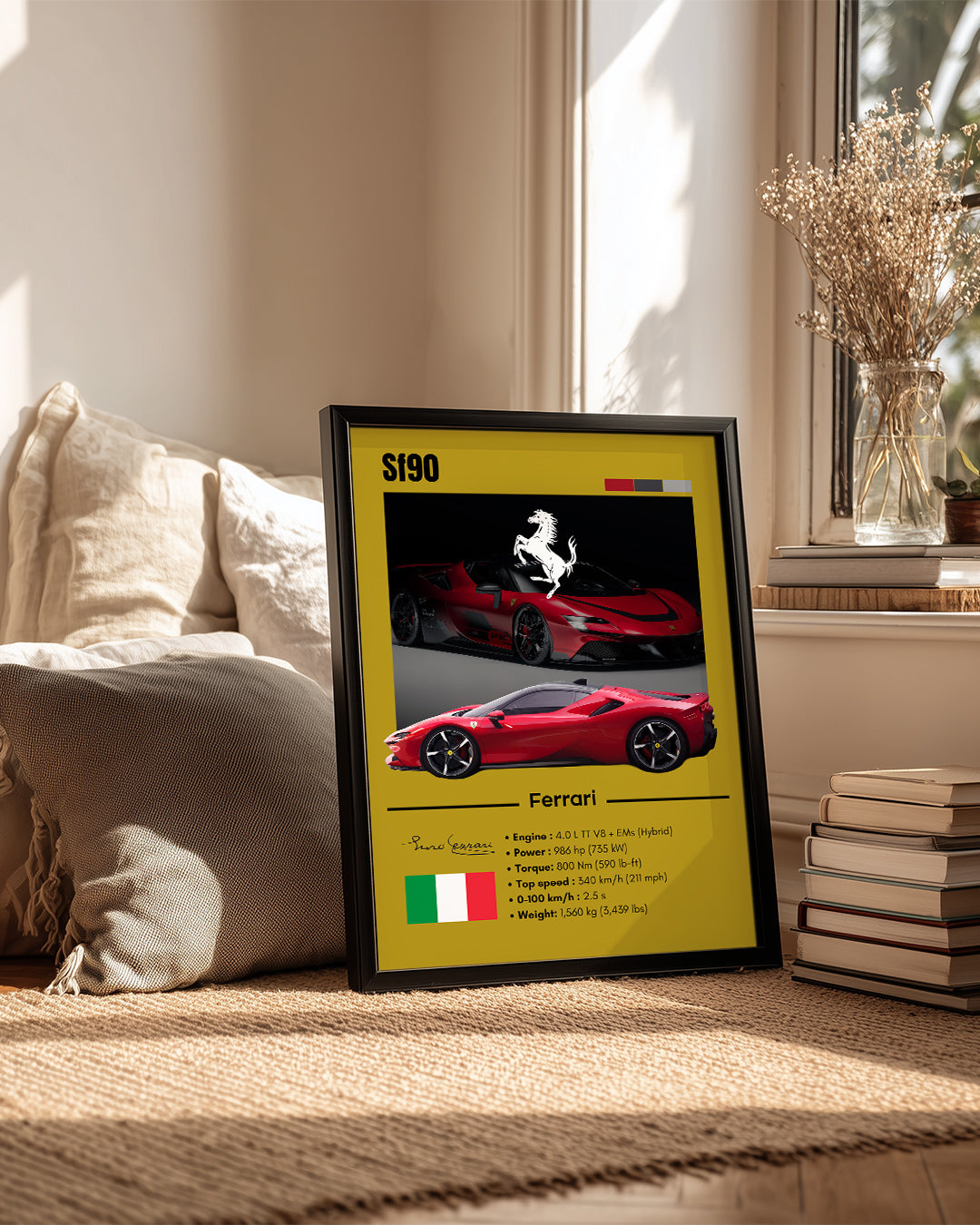 Ferrari 499p Poster Tablosu