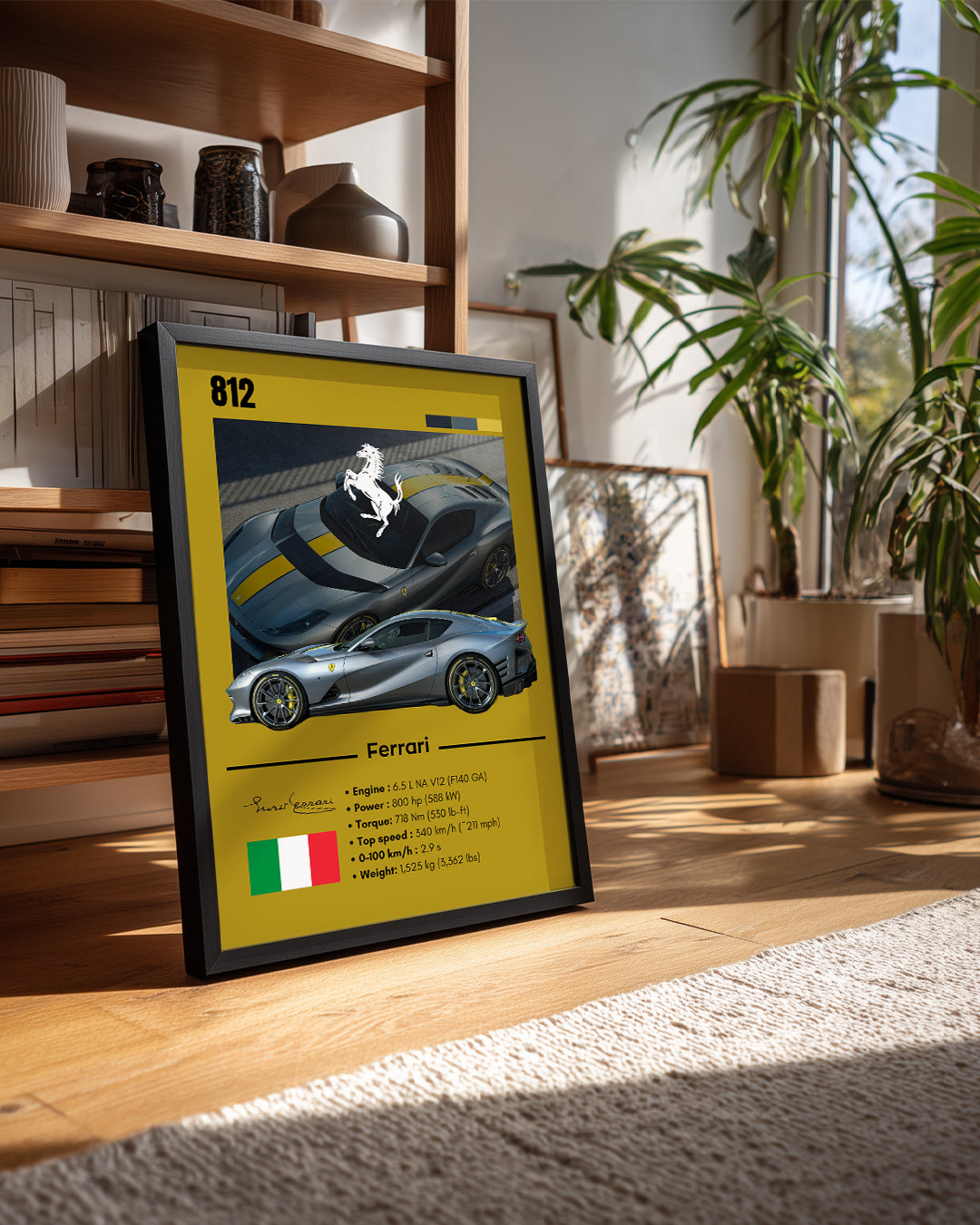 Ferrari 812 Poster Tablosu