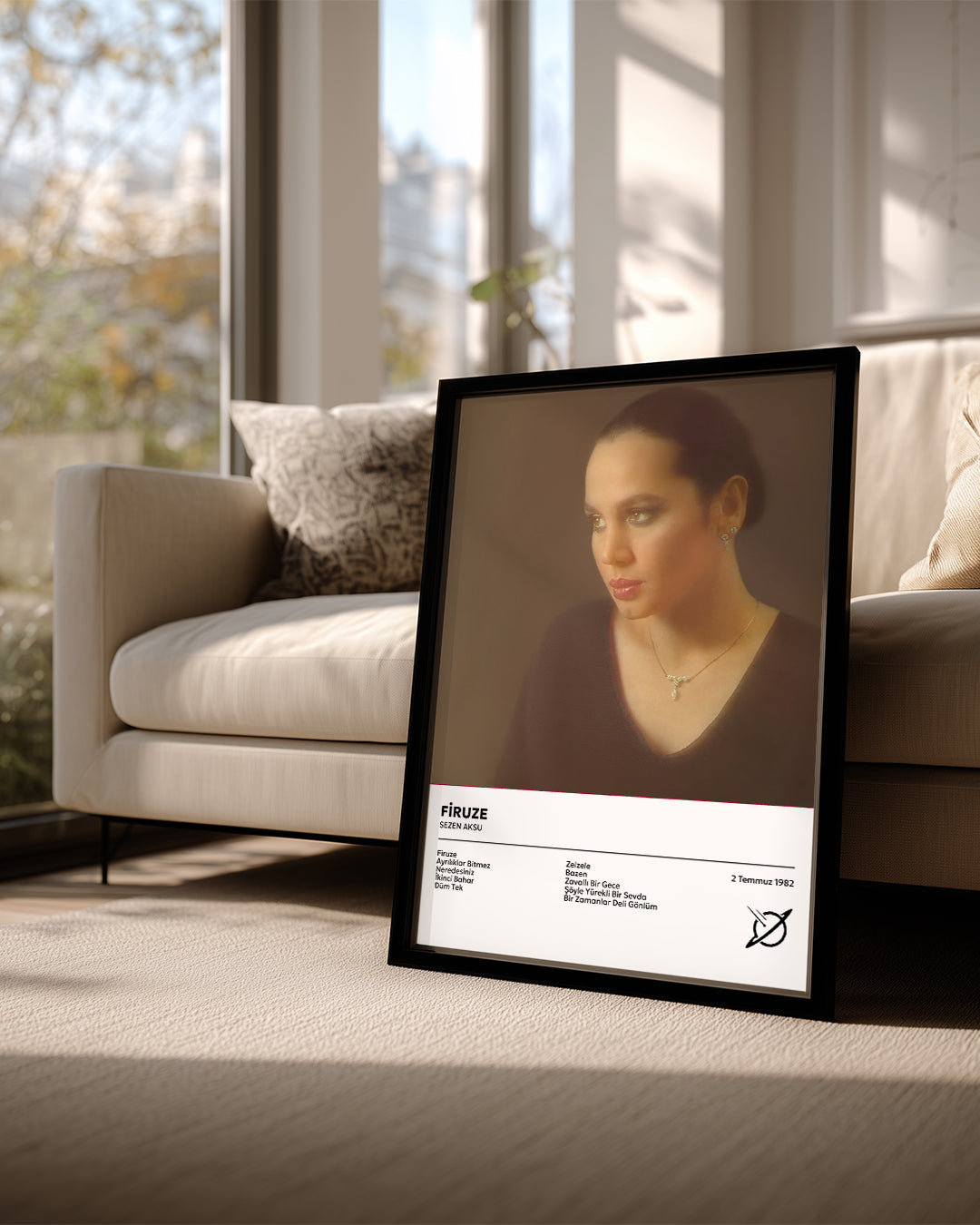 Firuze - Sezen Aksu Poster Tablosu