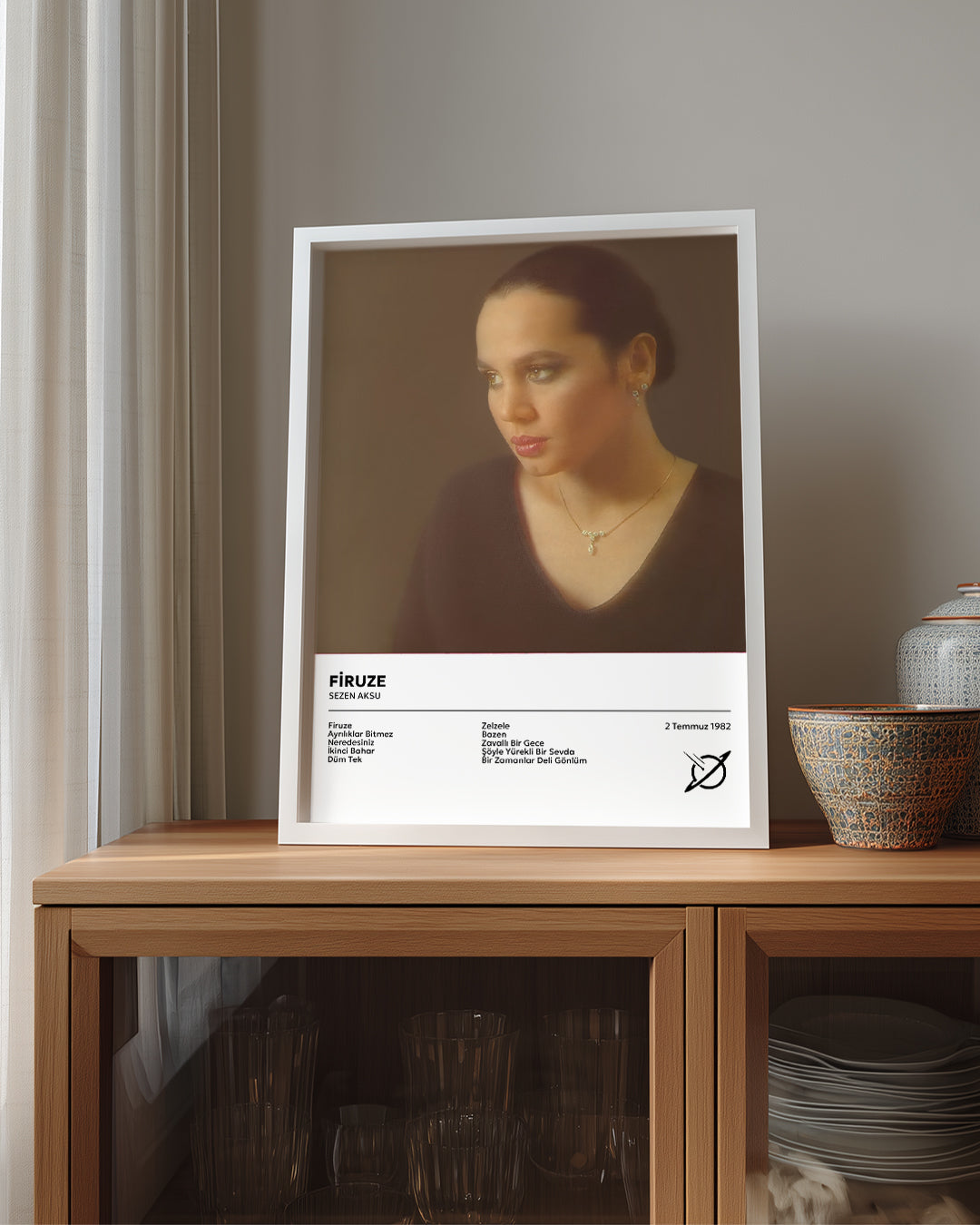 Firuze - Sezen Aksu Poster Tablosu