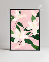 Fleur Pastel Poster Tablosu