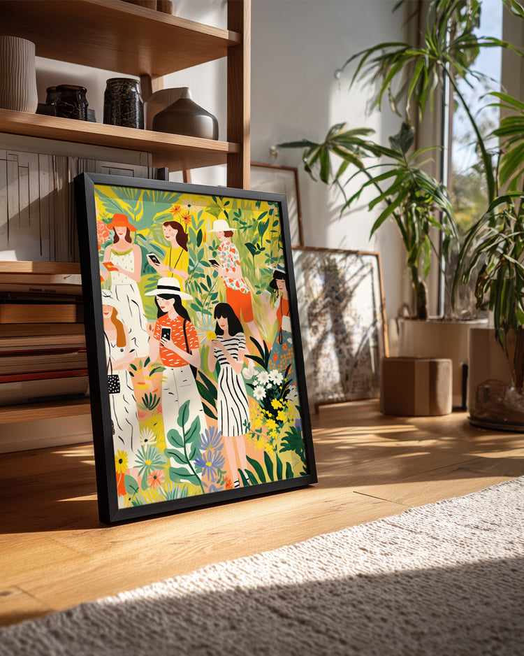 Flower Field Poster Tablosu