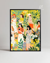 Flower Field Poster Tablosu