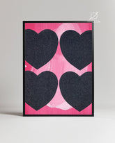 Four Hearts Poster Tablosu