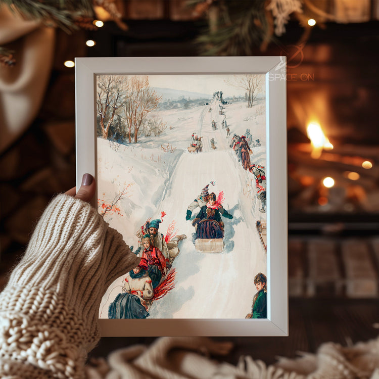 Frohe Weihnachten Text Poster Tablosu