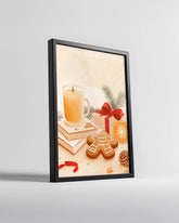 Frosty Morning Glow Poster Tablosu