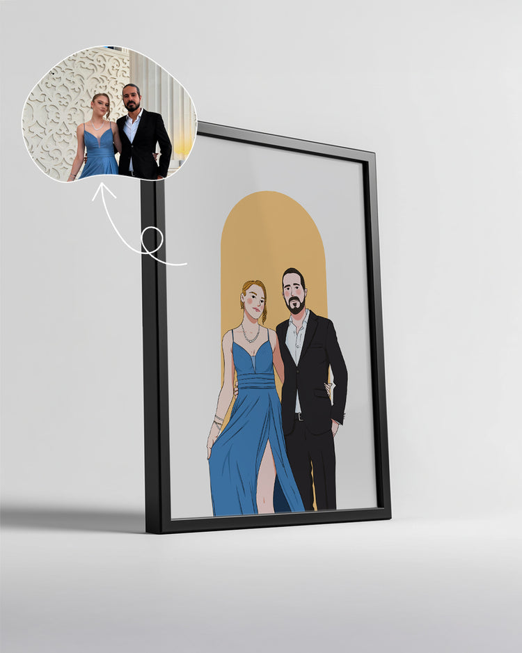 Karikatür Poster Tablo