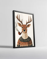 German Weihnachtsmann Poster Tablosu