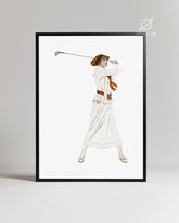 Golf Swing Poster Tablosu