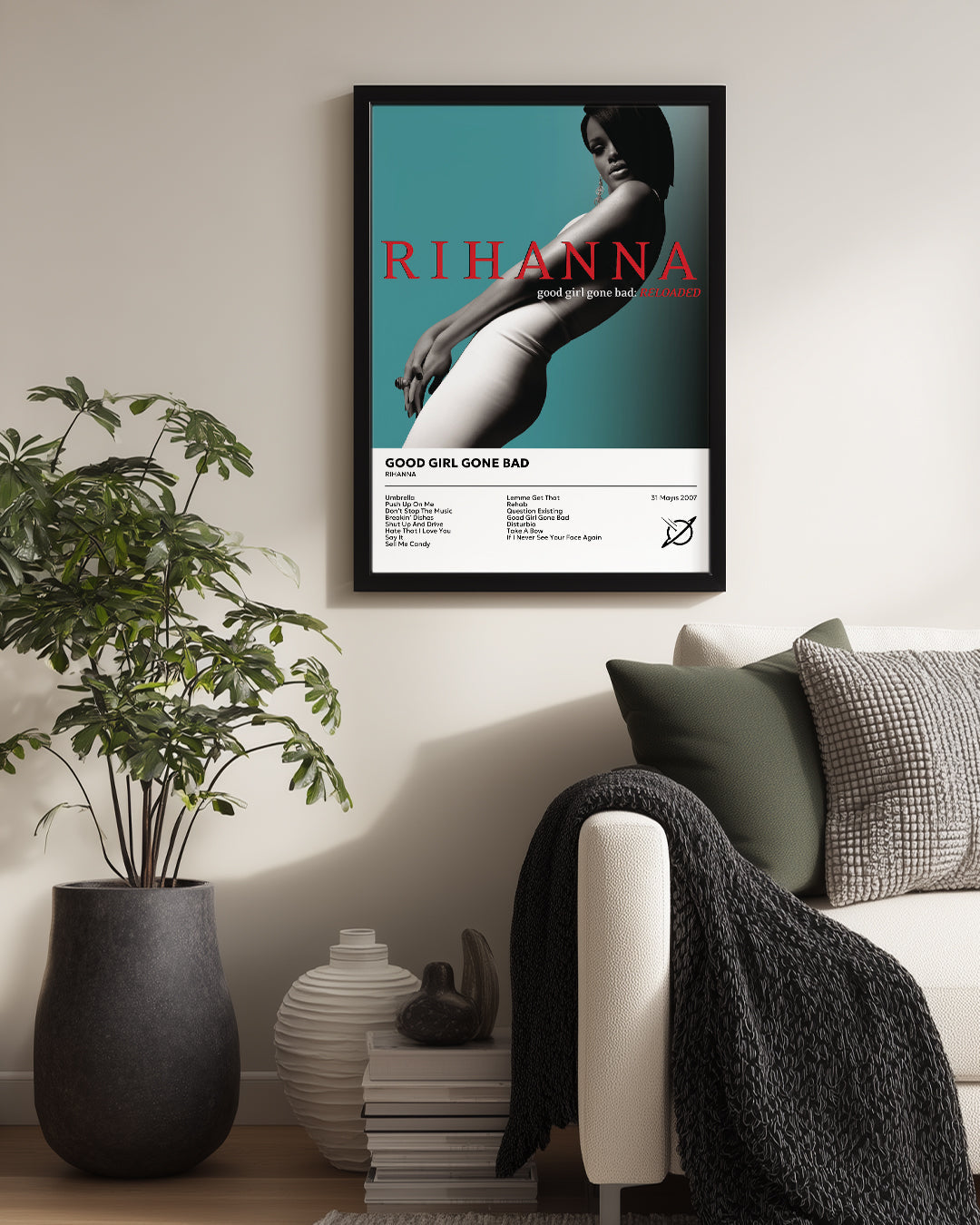 Good Girl Gone Bad - Rihanna Poster Tablosu