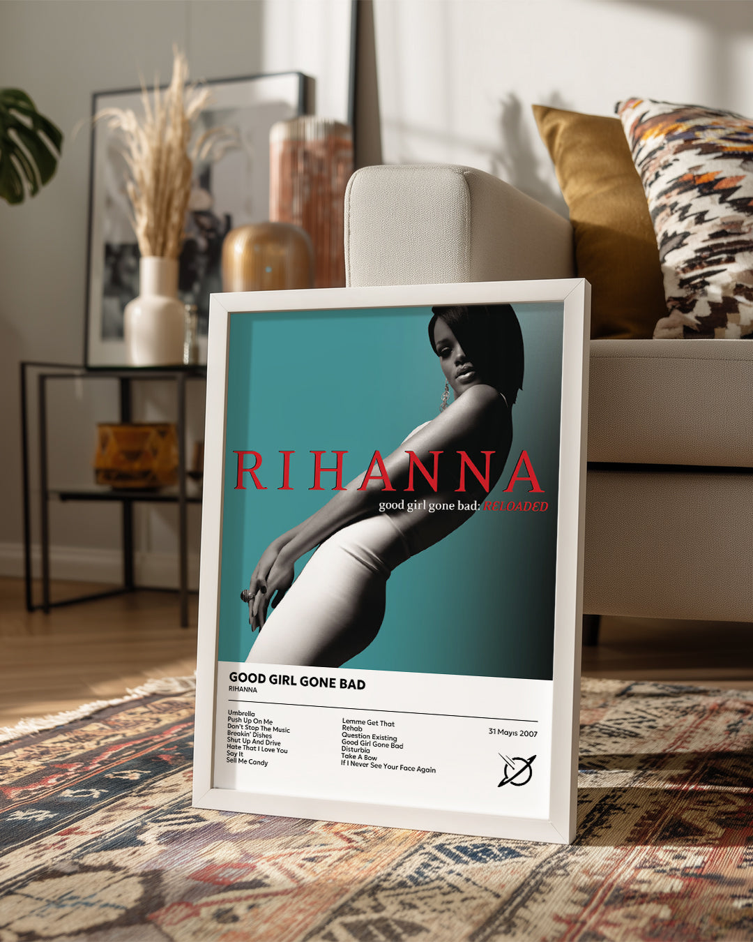 Good Girl Gone Bad - Rihanna Poster Tablosu