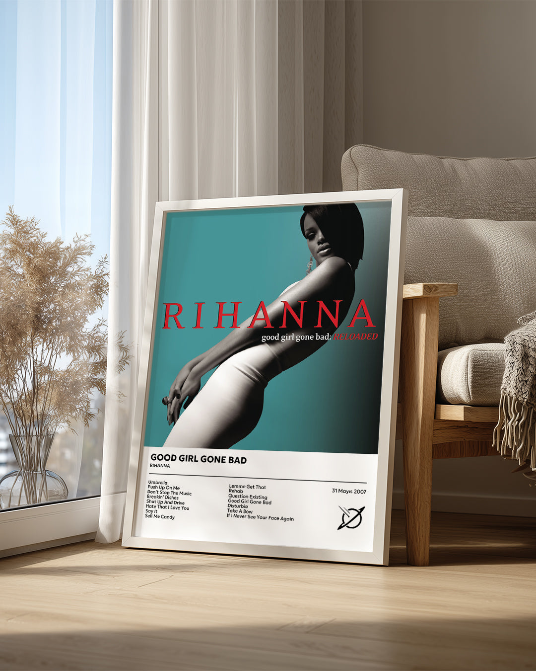 Good Girl Gone Bad - Rihanna Poster Tablosu
