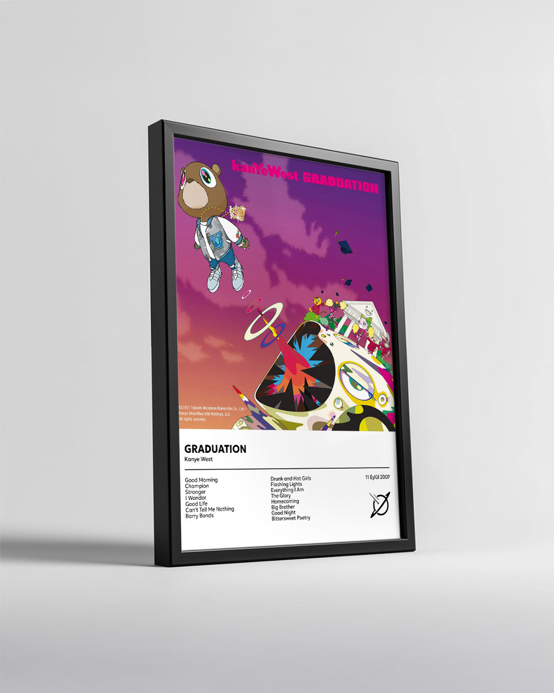 Graduation - Kanye West Poster Tablosu