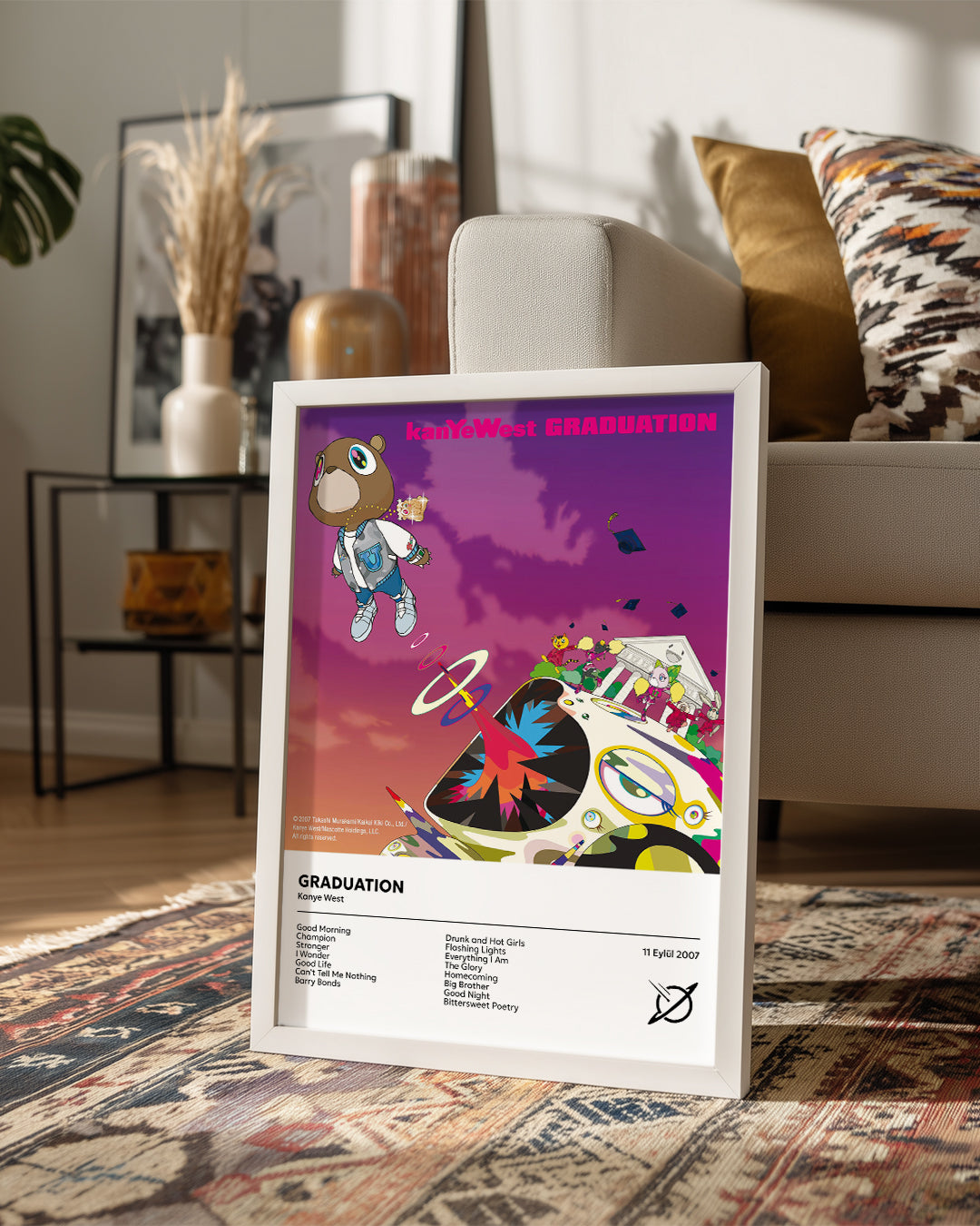 Graduation - Kanye West Poster Tablosu