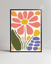 Groovy Pink Poster Tablosu