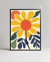 Groovy Yellow Poster Tablosu