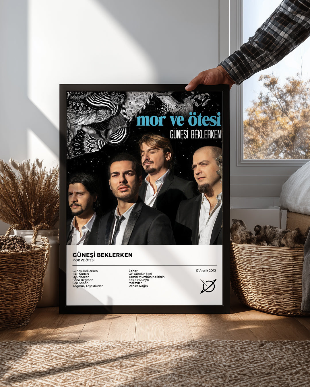 Güneşi Beklerken - Mor ve Ötesi Poster Tablosu