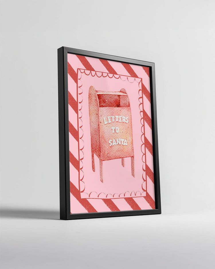 Happy Holidays Lettering Poster Tablosu