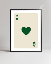 Heart Emerald Poster Tablosu