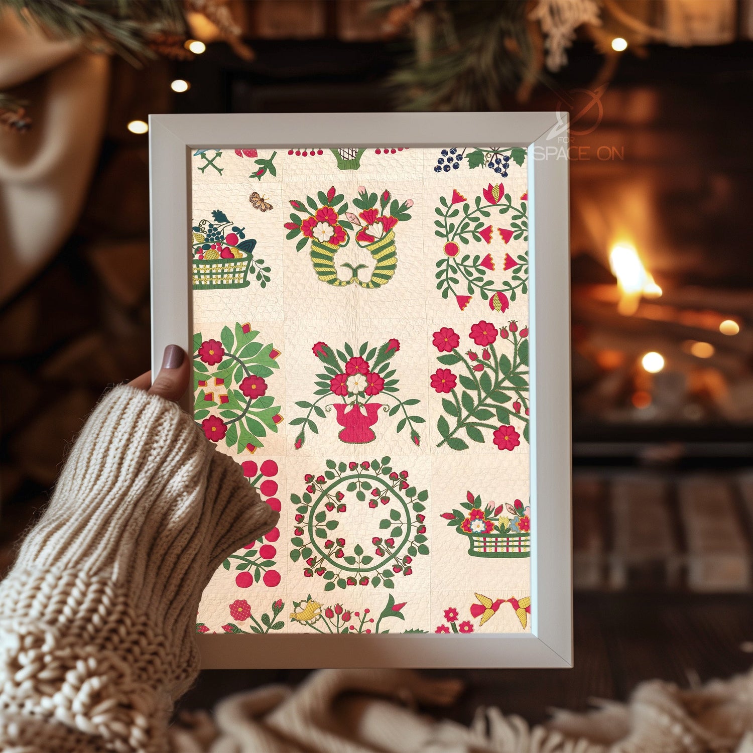 Holiday Magic Words Poster Tablosu