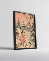 Holly Leaf Ornament Poster Tablosu