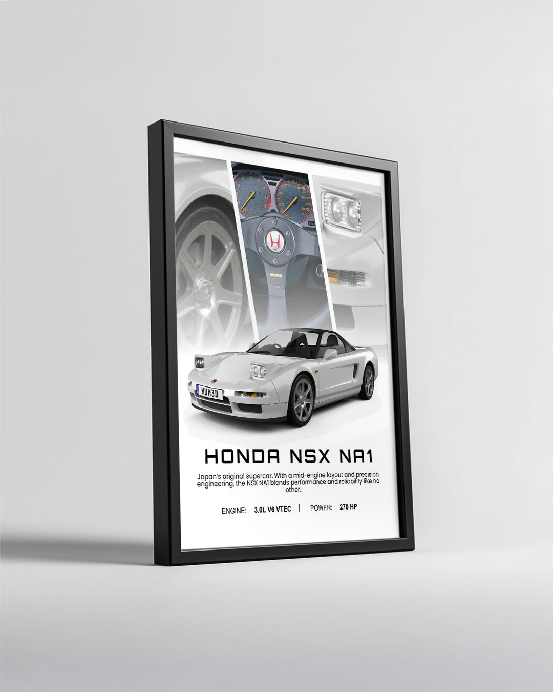 Honda NSX NA1 Poster Tablosu