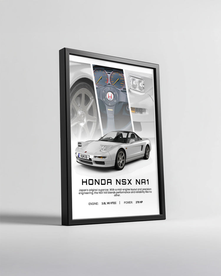 Honda NSX NA1 Poster Tablosu