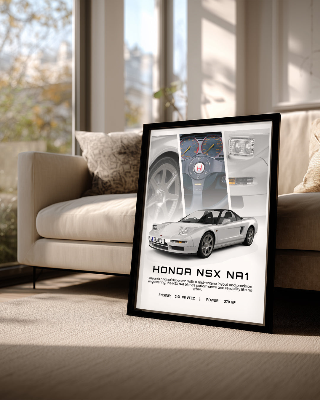 Honda NSX NA1 Poster Tablosu