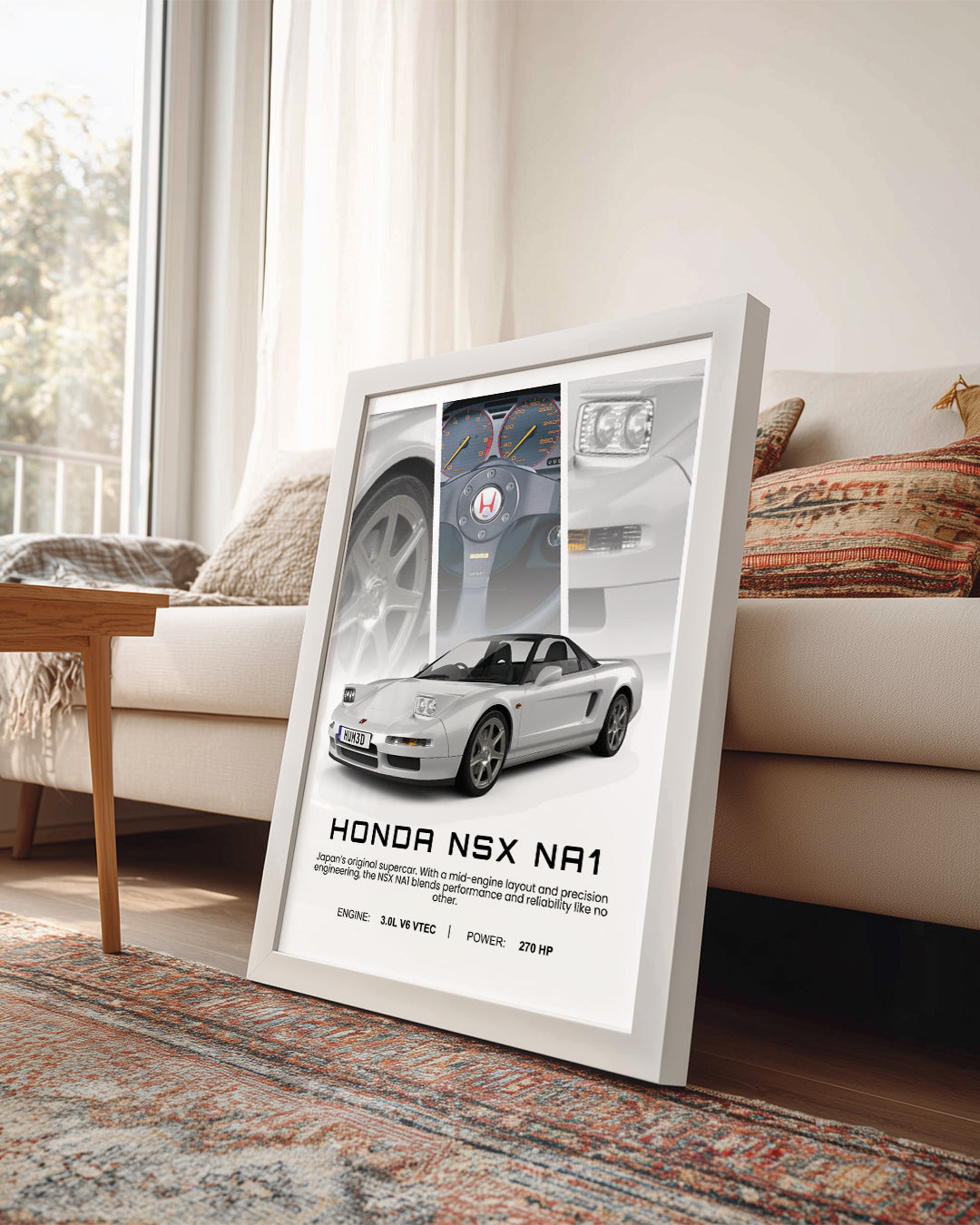 Honda NSX NA1 Poster Tablosu